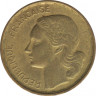 Монета. Франция. 20 франков 1953 год. Монетный двор - Париж. рев.