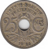  Монета. Франция. 25 сантимов 1926 год. ав.