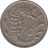 Монета. Сингапур. 10 центов 1984 год. рев.