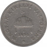 Монета. Венгрия. 20 филлеров 1894 год. ав.