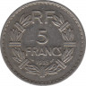 Монета. Франция. 5 франков 1935 год. ав.