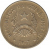 Монета. Гвинея-Бисау. 1 песо 1977 год. рев.