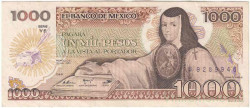 Банкнота. Мексика. 1000 песо 1985 год. Тип 85(20) YF.