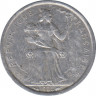 Монета. Французская Полинезия. 1 франк 1982 год. ав.