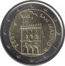 Монета. Сан-Марино. 2 евро 2007 год. ав.