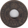 Монета. Британская Восточная Африка. 1 цент 1935 год. рев.