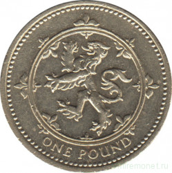 Монета. Великобритания. 1 фунт 1994 год.