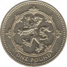 Монета. Великобритания. 1 фунт 1994 год. ав.