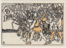 Бона. Нотгельд. Германия. Город Херне. 50 пфеннигов 1921 год. Вариант 602.1.5. рев.
