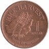 Монета. Гайана. 1 доллар 2005 год. 