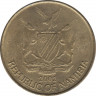 Монета. Намибия. 1 доллар 2002 год. ав.