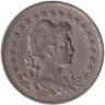 Монета. Бразилия. 100 рейсов 1930 год.