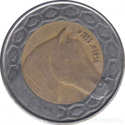 Монета. Алжир. 100 динаров 1993 год.