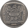 Монета. Южно-Африканская республика (ЮАР). 5 рандов 1995 год. ав.
