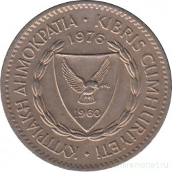 Монета. Кипр. 100 милей 1976 год.