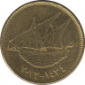 Монета. Кувейт. 10 филсов 2012 год. ав.