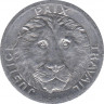 Монета. Конго (ДРК). 10 франков 1965 год. рев.