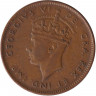 Монета. Канада. Ньюфаундленд. 1 цент 1947 год.