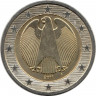 Монета. Германия. 2 евро 2011 год (J).