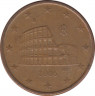 Монета. Италия. 5 центов 2006 год. ав.