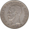Монета. Швеция. 2 кроны 1928 год. ав.