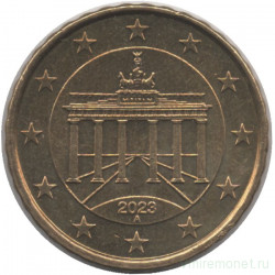 Монета. Германия. 10 центов 2023 год. (A).