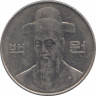 Монета. Южная Корея. 100 вон 2007 год. рев.