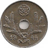 Аверс.Монета. Финляндия. 10 пенни 1944 год.