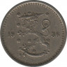 Монета. Финляндия. 50 пенни 1936 год. 