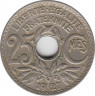 Монета. Франция. 25 сантимов 1927 год. ав.