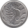 Монета. Сингапур. 10 центов 1983 год. рев.