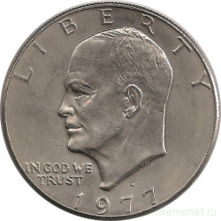 Монета. США. 1 доллар 1977 год. Монетный двор D.