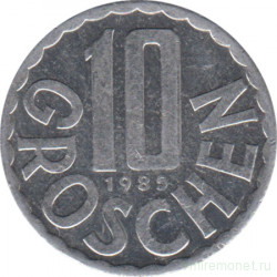 Монета. Австрия. 10 грошей 1985 год.