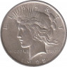 Монета. США. 1 доллар 1922 год. ав.