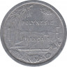 Монета. Французская Полинезия. 1 франк 1981 год. рев.