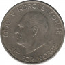  Монета. Норвегия. 5 крон 1973 год. рев.