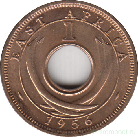 Монета. Британская Восточная Африка. 1 цент 1956 год. (KN).