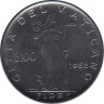Монета. Ватикан. 100 лир 1962 год. ав.