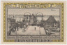Бона. Нотгельд. Германия. Город Брунсбюттель. 50 пфеннигов 1922 год. Вариант 194.1.2. рев.