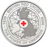 Монета. Великобритания. 5 фунтов 2020 год. 150 лет Британскому Красному кресту. В буклете.