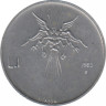 Монета. Сан-Марино 1 лира 1983 год. Угроза атомной войны. ав.