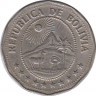 Монета. Боливия. 25 сентаво 1971 год. рев.