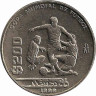 Аверс. Монета. Мексика. 200 песо 1986 год. Чемпионат мира по футболу в Мексике.