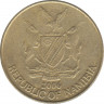 Монета. Намибия. 1 доллар 2006 год. ав.