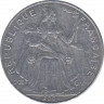 Монета. Новая Каледония. 5 франков 2004 год.  ав.