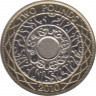 Монета. Великобритания. 2 фунта 2010 год. ав.