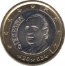 Монета. Испания. 1 евро 2003 год. ав.