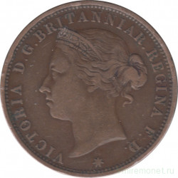 Монета. Великобритания. Джерси. 1/12 шиллинга 1894 год.