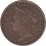 Монета. Великобритания. Джерси. 1/12 шиллинга 1894 год. ав.