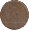 Монета. Тринидад и Тобаго. 1 цент 1977 год. ав.